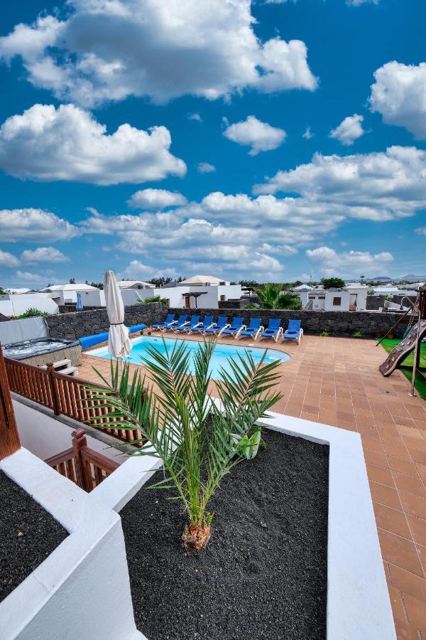 Villa Flavia-Private Pool, Jacuzzi, Sea Views Playa Blanca  Kültér fotó